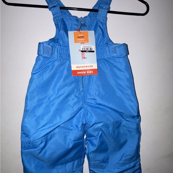 Blue Kids Snow Bibs size 12 months NWT - Picture 1 of 5